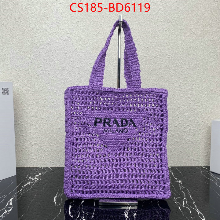 Prada Bags(TOP)-Handbag-,ID: BD6119,$: 185USD