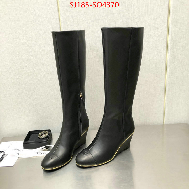 Women Shoes-Chanel,fake aaaaa , ID: SO4370,$: 185USD