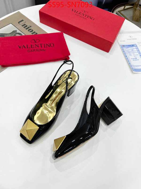 Women Shoes-Valentino,replica , ID: SN7093,$: 95USD