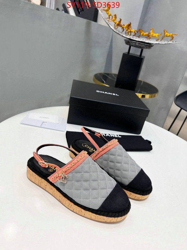 Women Shoes-Chanel,fashion replica , ID: SD3639,$: 119USD