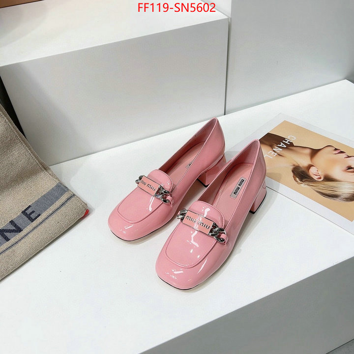 Women Shoes-Miu Miu,fashion replica , ID: SN5602,$: 119USD