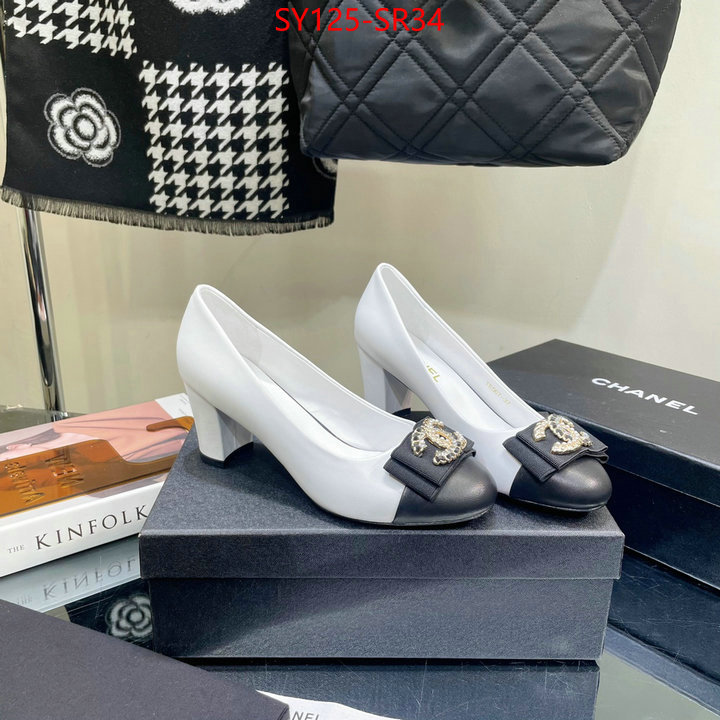 Women Shoes-Chanel,outlet 1:1 replica , ID: SR34,$: 125USD