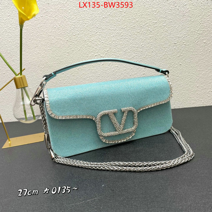 Valentino Bags(4A)-LOC-V Logo ,best designer replica ,ID: BW3593,$: 135USD