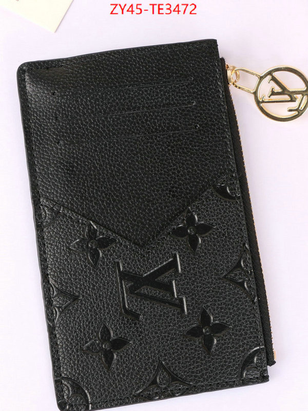 LV Bags(4A)-Wallet,shop designer replica ,ID: TE3472,$: 45USD