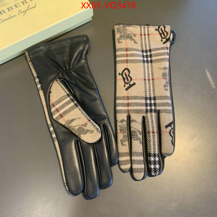 Gloves-Burberry,how quality , ID: VO3478,$: 65USD