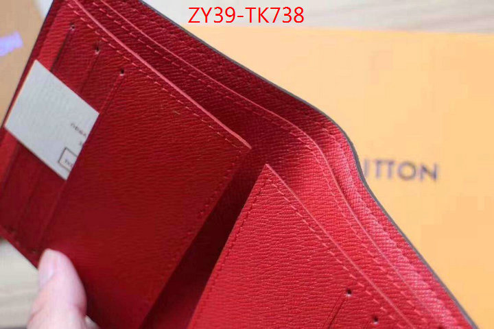 LV Bags(4A)-Wallet,ID: TK738,$:39USD