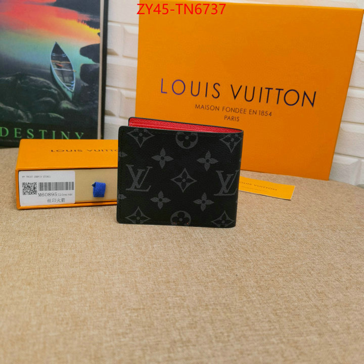 LV Bags(4A)-Wallet,ID: TN6737,$: 45USD