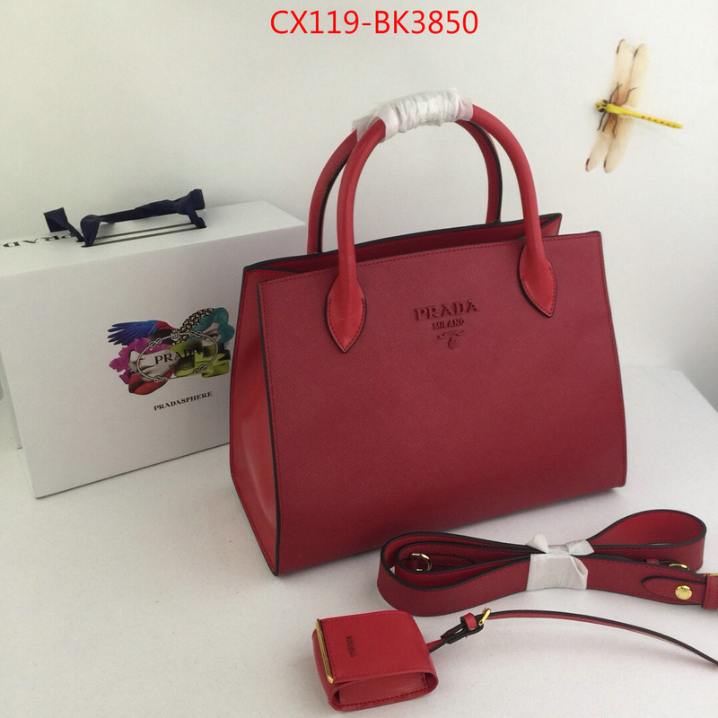 Prada Bags(4A)-Handbag-,ID: BK3850,$:119USD