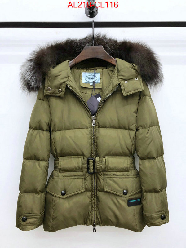 Down jacket Women-Prada,find replica , ID: CL116,$:219USD