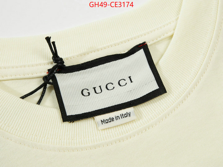 Clothing-Gucci,online china , ID: CE3174,$: 49USD