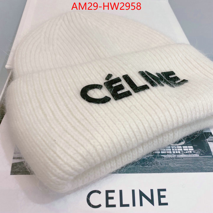 Cap (Hat)-Celine,buy first copy replica , ID: HW2958,$: 29USD