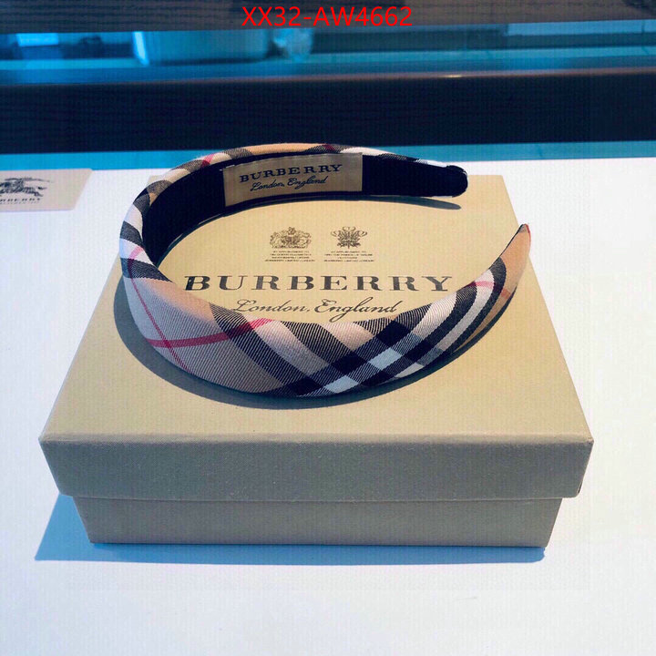 Hair band-Burberry,designer 1:1 replica , ID: AW4662,$: 32USD