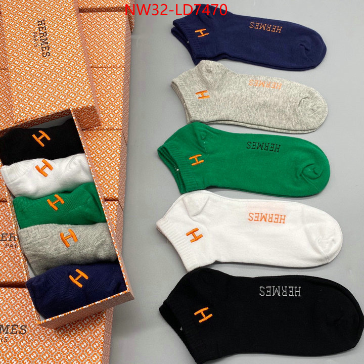 Sock-Hermes,where to buy replicas , ID: LD7470,$: 32USD
