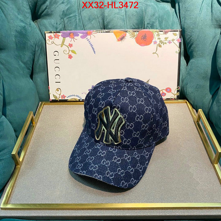 Cap (Hat)-Gucci,aaaaa+ quality replica , ID: HL3472,$: 32USD