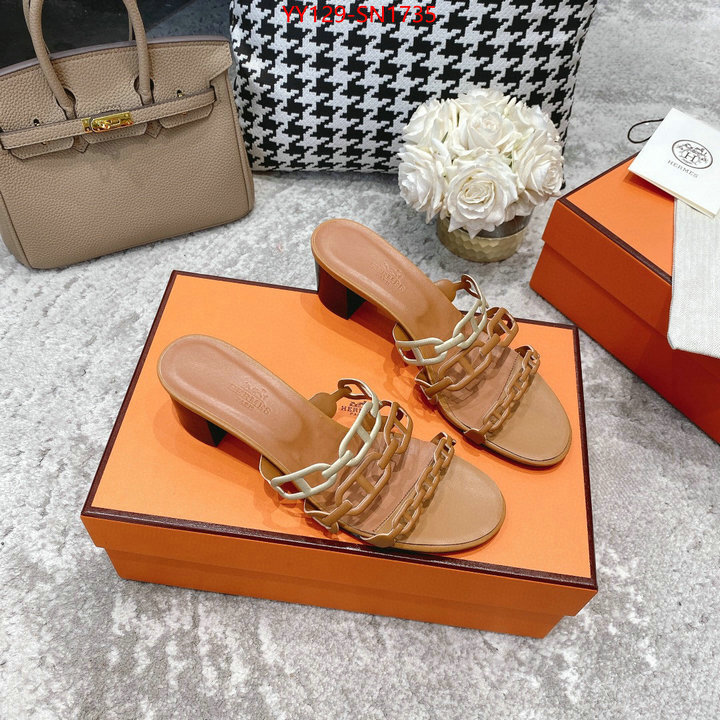 Women Shoes-Hermes,best quality replica , ID: SN1735,$: 129USD