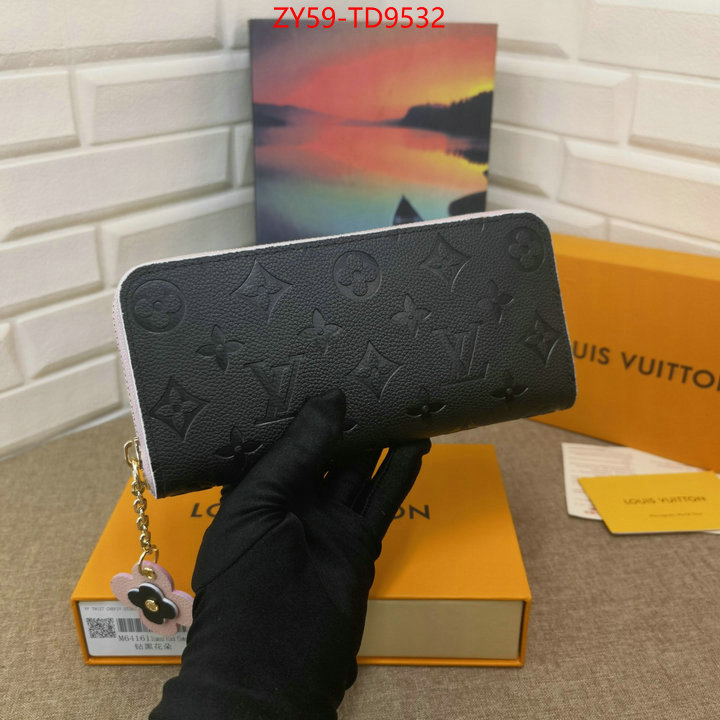 LV Bags(4A)-Wallet,top grade ,ID: TD9532,$: 59USD