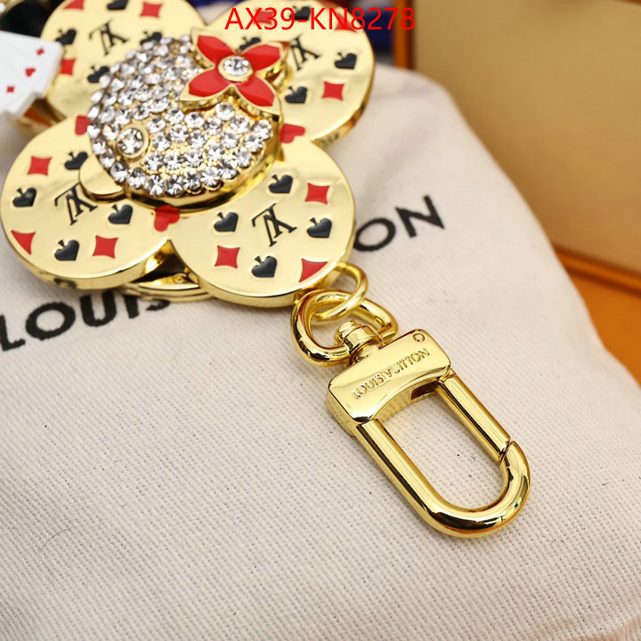 Key pendant-LV,high quality online , ID: KN8278,$: 39USD