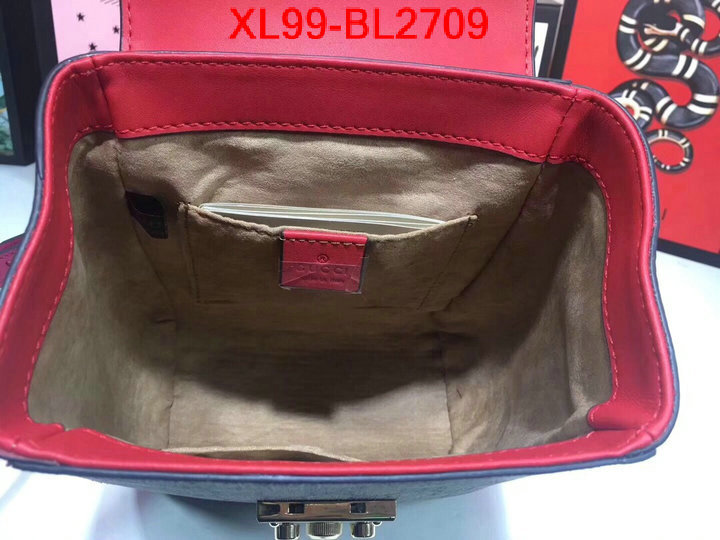 Gucci Bags(4A)-Backpack-,what are the best replica ,ID: BL2709,$: 99USD