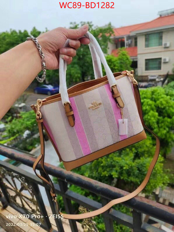 Coach Bags(4A)-Tote-,where should i buy replica ,ID: BD1282,$: 89USD