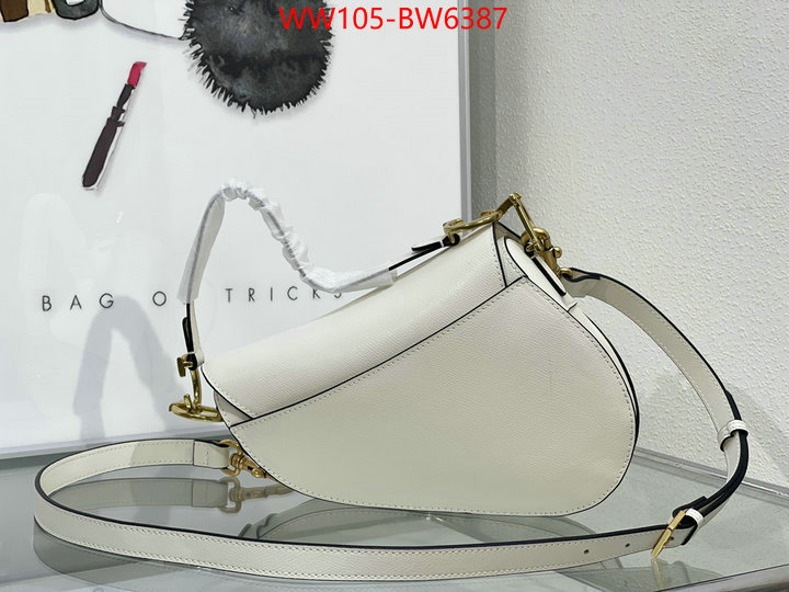 Dior Bags(4A)-Saddle-,ID: BW6387,$: 105USD