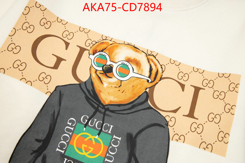 Clothing-Gucci,aaaaa replica , ID: CD7894,$: 75USD