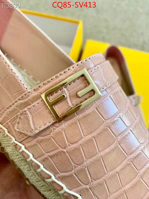 Women Shoes-Fendi,best quality replica , ID: SV413,$:85USD