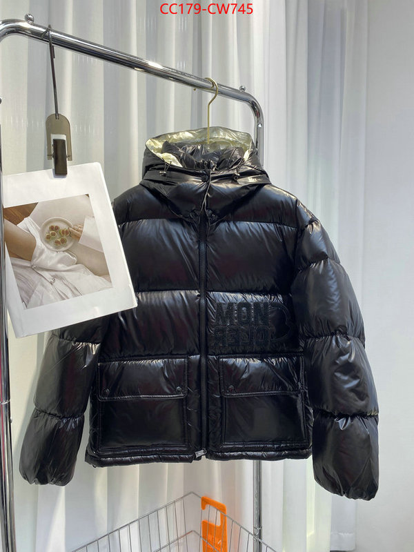 Down jacket Women-Moncler,only sell high-quality , ID: CW745,$: 179USD