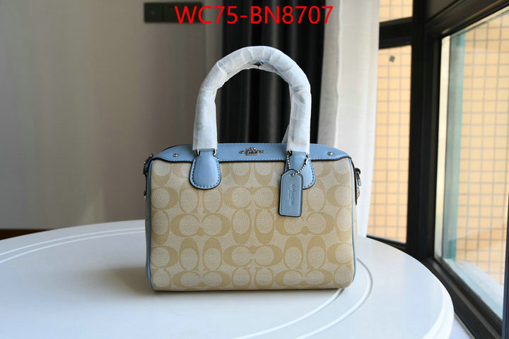 Coach Bags(4A)-Handbag-,shop ,ID: BN8707,$: 75USD