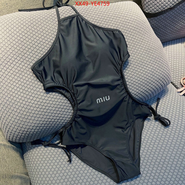 Swimsuit-Miu Miu,luxury cheap , ID: YE4759,$: 49USD