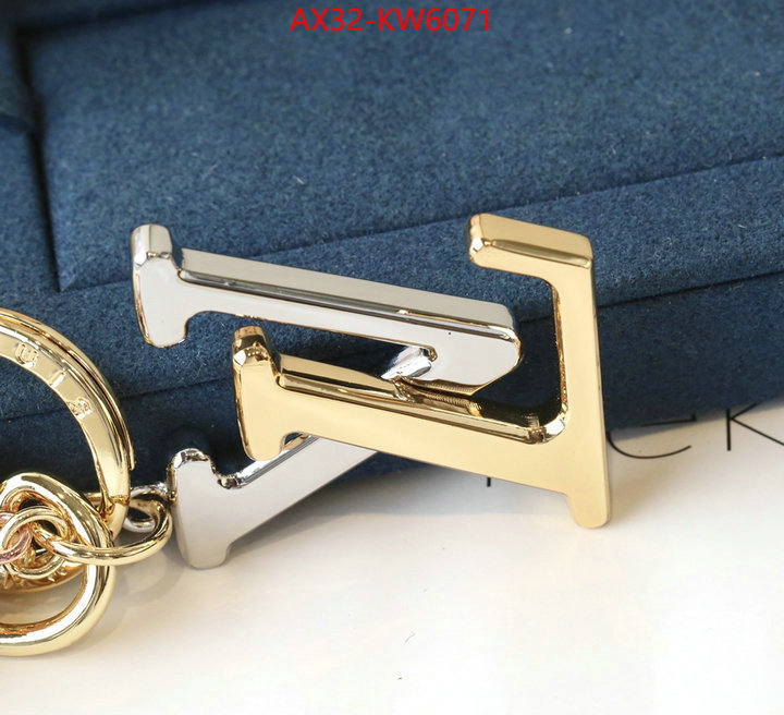 Key pendant-LV,fashion replica ,ID: KW6071,$: 32USD