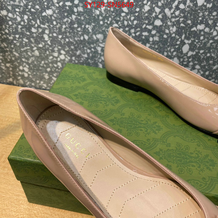 Women Shoes-Gucci,7 star quality designer replica , ID: SN5649,$: 129USD