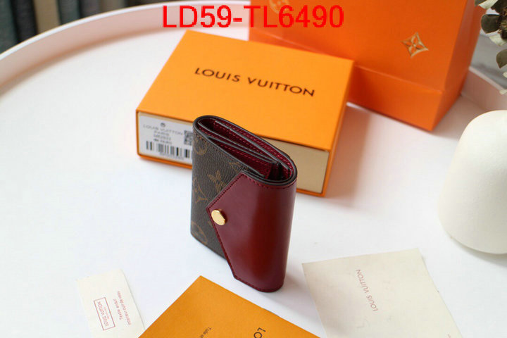 LV Bags(TOP)-Wallet,ID:TL6490,$: 59USD