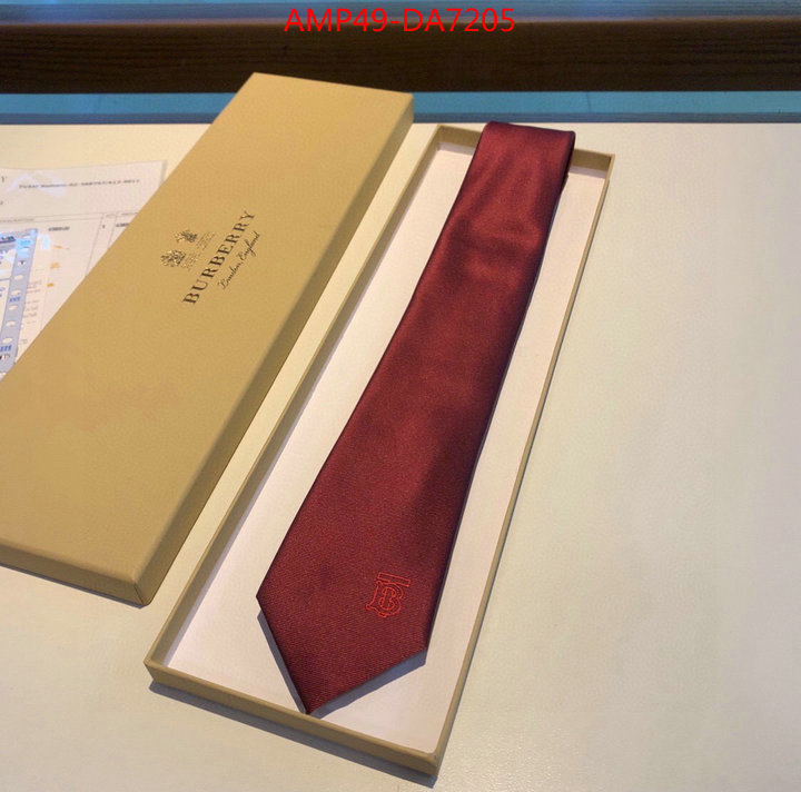 Ties-Burberry,buy 2023 replica , ID: DA7205,$: 49USD