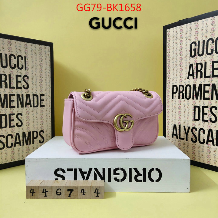 Gucci Bags(4A)-Marmont,at cheap price ,ID: BK1658,$:79USD