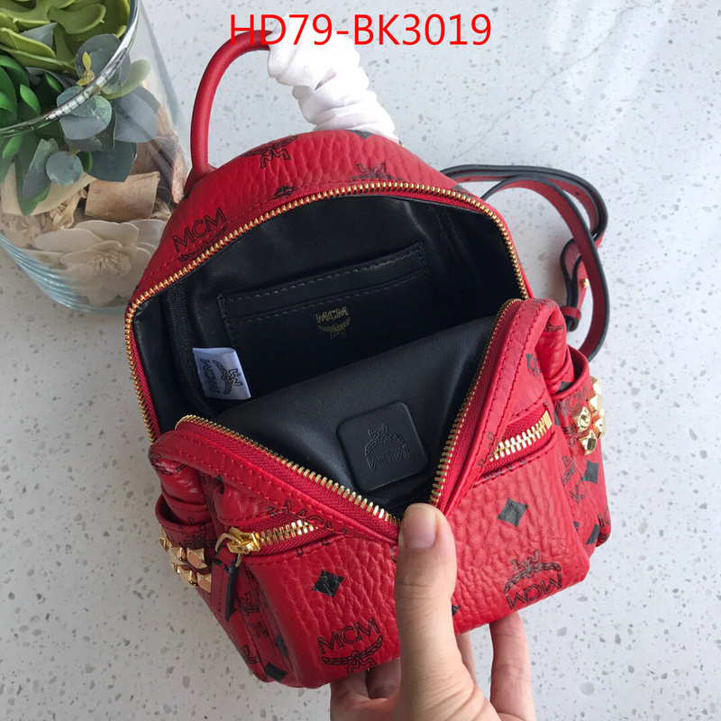 MCM Bags(TOP)-Backpack-,ID: BK3019,$: 105USD