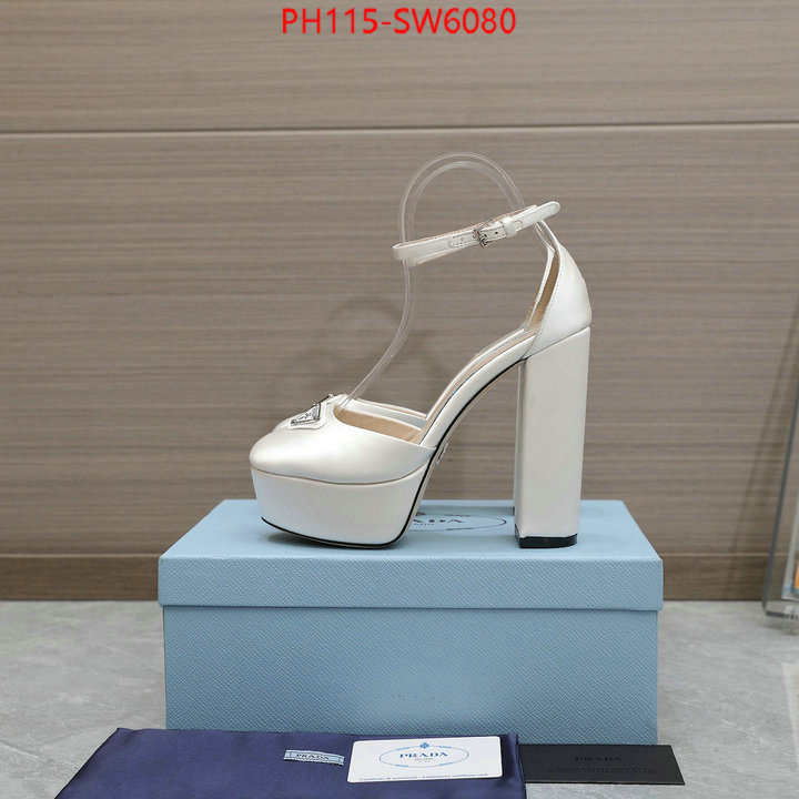 Women Shoes-Prada,highest quality replica , ID: SW6080,$: 115USD