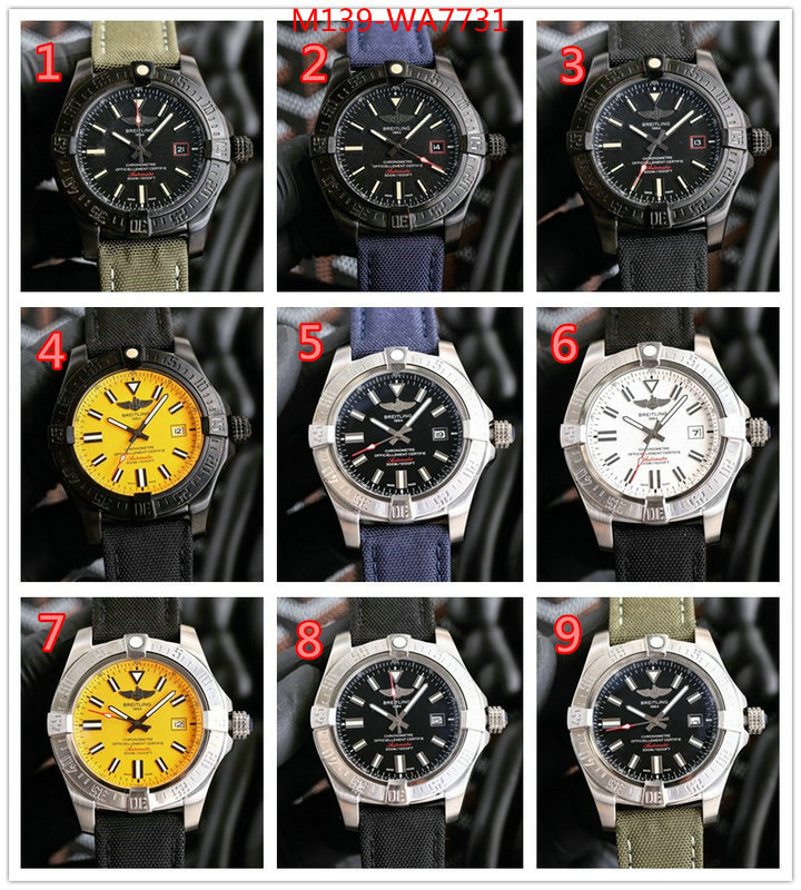 Watch(4A)-Breitling,7 star quality designer replica , ID: WA7731,$: 139USD