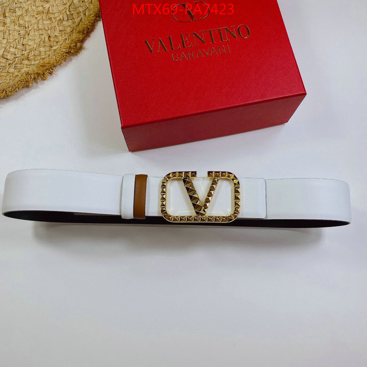 Belts-Valentino,replica shop , ID: PA7423,$: 69USD