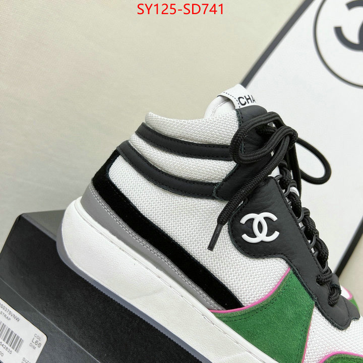 Women Shoes-Chanel,shop cheap high quality 1:1 replica , ID: SD741,$: 125USD