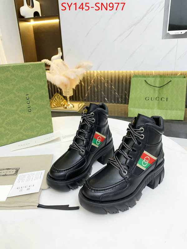 Women Shoes-Gucci,how to start selling replica , ID: SN977,$: 145USD