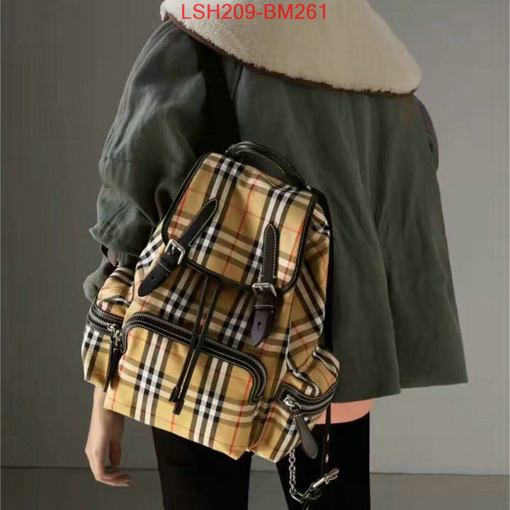 Burberry Bags(TOP)-Backpack-,1:1 clone ,ID: BM261,$:209USD