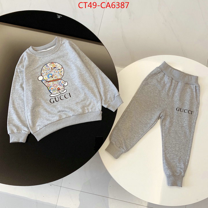 Kids clothing-Gucci,luxury fake , ID: CA6387,$: 49USD