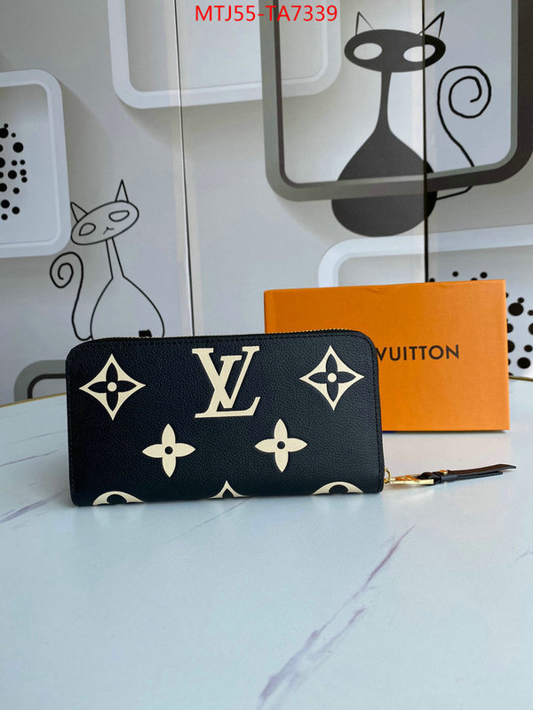 LV Bags(4A)-Wallet,ID: TA7339,$: 55USD