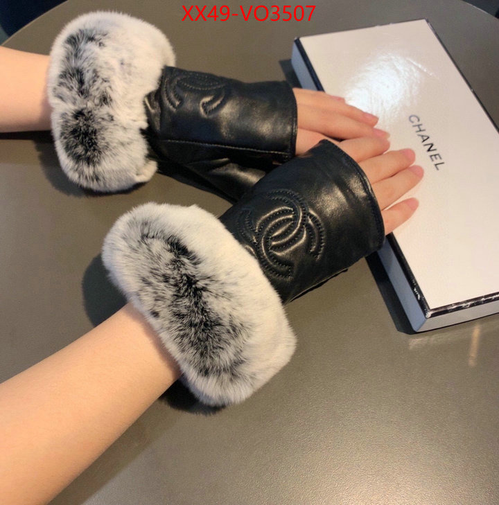 Gloves-Chanel,best quality fake , ID: VO3507,$: 49USD