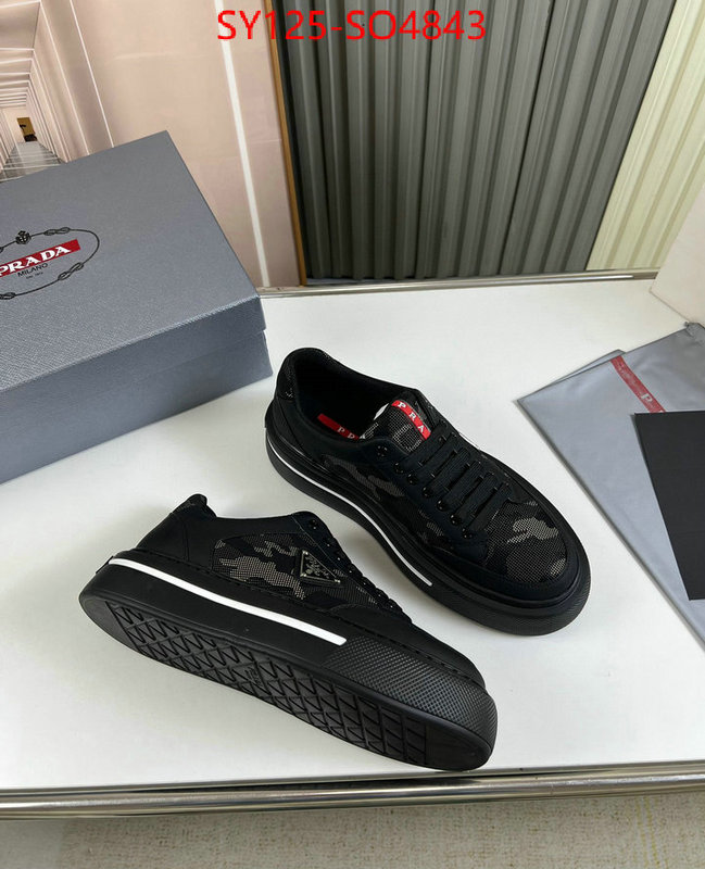 Men Shoes-Prada,replica every designer , ID: SO4843,$: 125USD