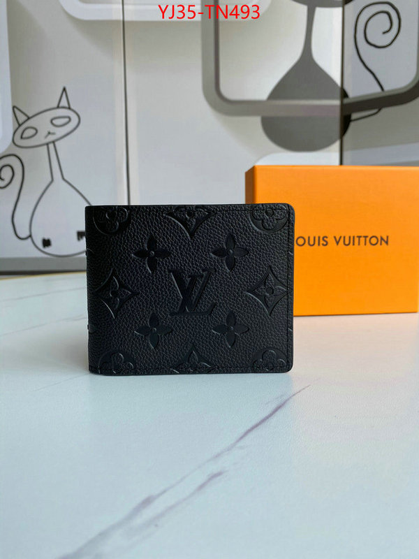 LV Bags(4A)-Wallet,ID: TN493,$: 35USD