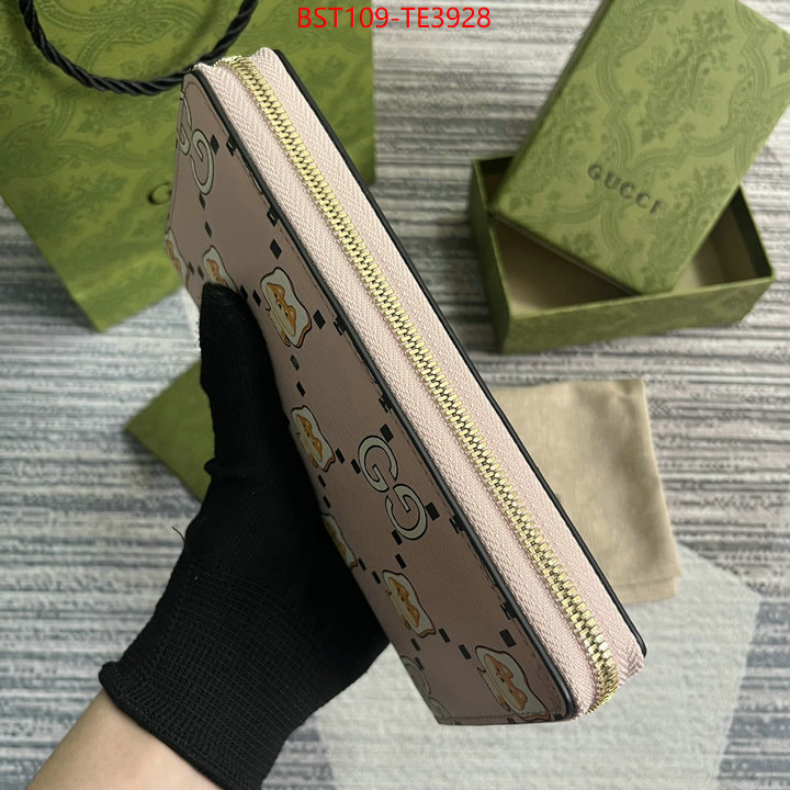 Gucci Bags(TOP)-Wallet-,replica how can you ,ID: TE3928,$: 109USD