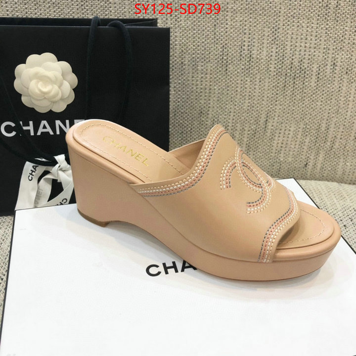 Women Shoes-Chanel,high quality replica designer , ID: SD739,$: 125USD