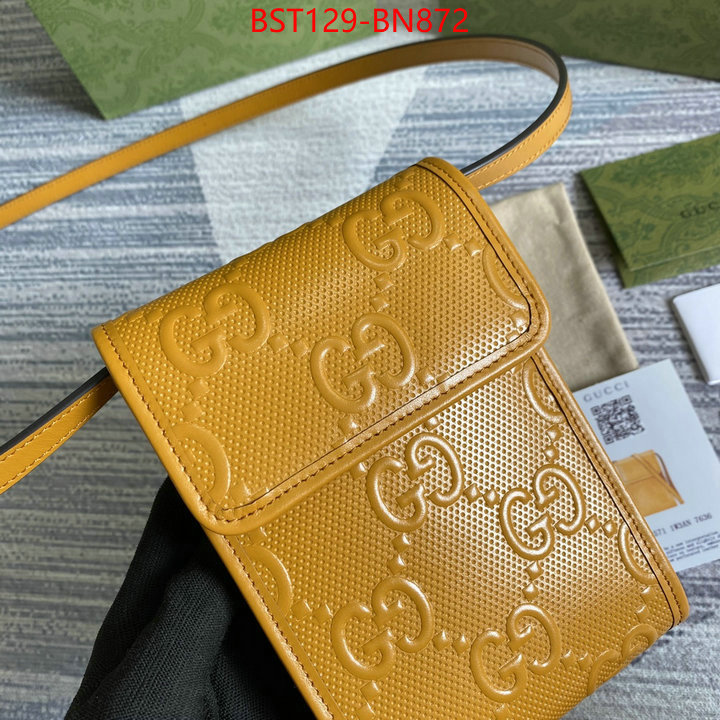 Gucci Bags(TOP)-Diagonal-,ID: BN872,$: 129USD