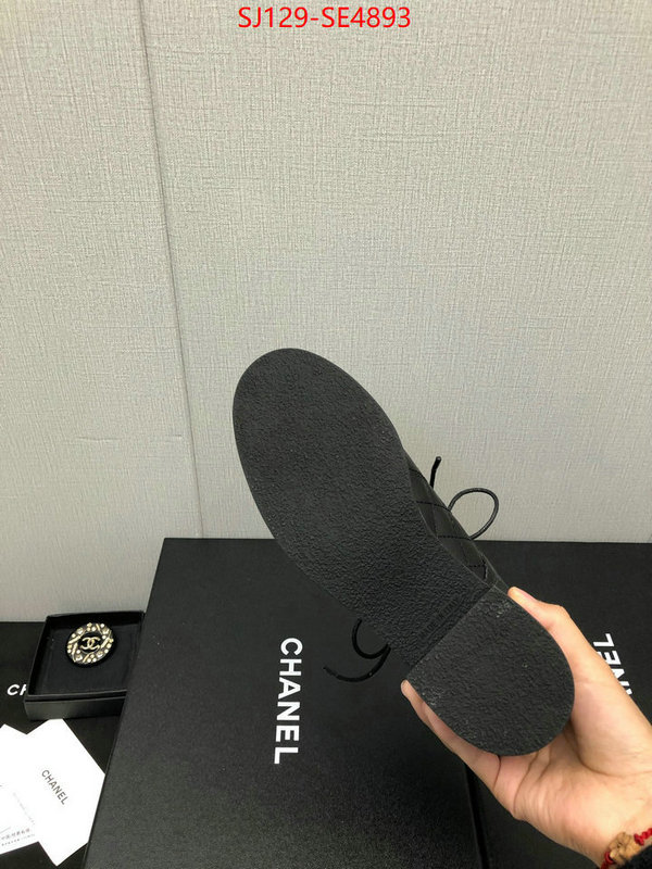 Women Shoes-Chanel,2023 replica wholesale cheap sales online , ID: SE4893,$: 129USD